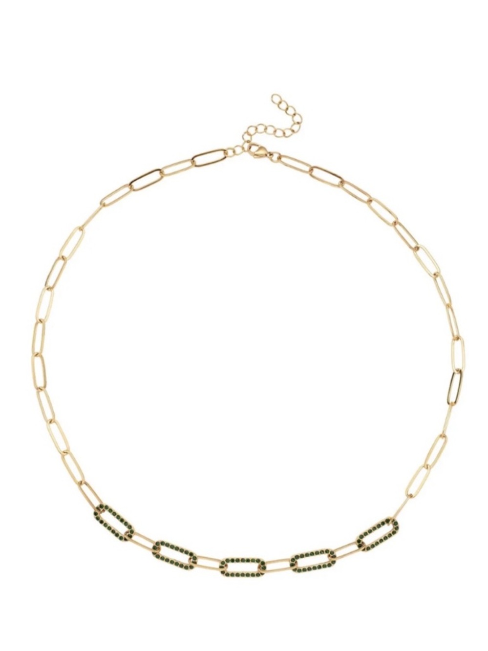 ION Plated Yellow Gold over Stainless Steel Necklace